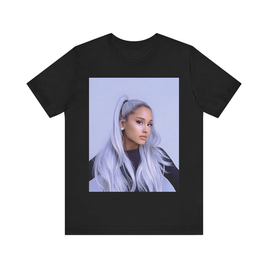 Ariana Grande XCX T-shirt Unisex Graphic Music Tee Concert Merch Shirt Ariana Grande Merch