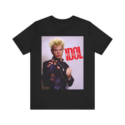 billy idol T-shirt Unisex Graphic 80 Retro Music Tee Vintage Concert Merch Shirt billy idol Merch