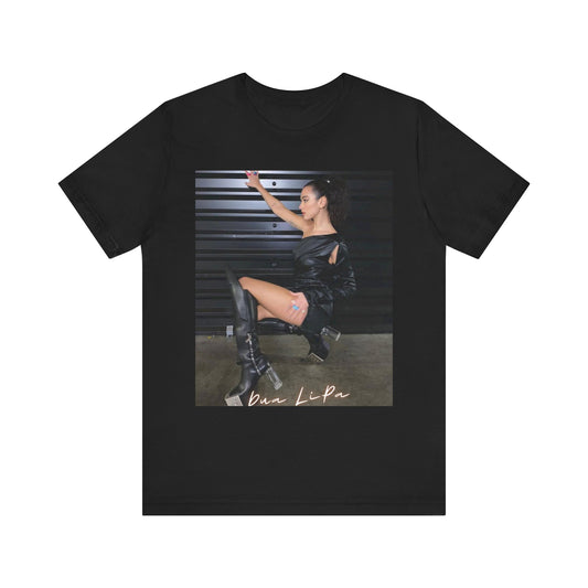 Dua Lipa T-shirt Unisex Graphic Music Tee Concert Tour Merch Shirt