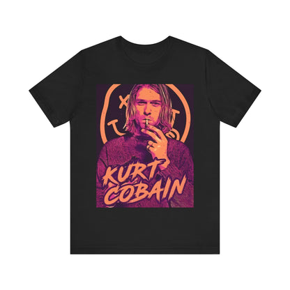 Nirvana T-shirt Unisex Graphic Music Tee 90s Kurt Cobain Retro Rock Vintage Tour Concert Merch Shirt Nirvana Merch