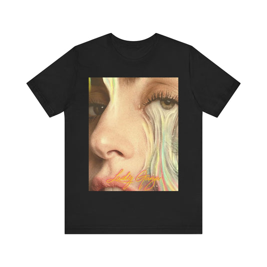 Lady Gaga T-shirt Unisex Graphic Music Tee Concert Merch Shirt Lady Gaga Merch