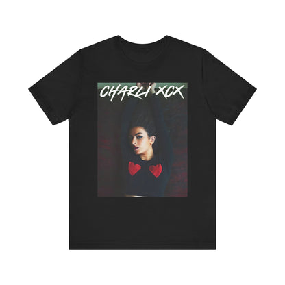 Charli XCX T-shirt Unisex Graphic Music Tee Concert Merch Shirt Charli XCX Merch