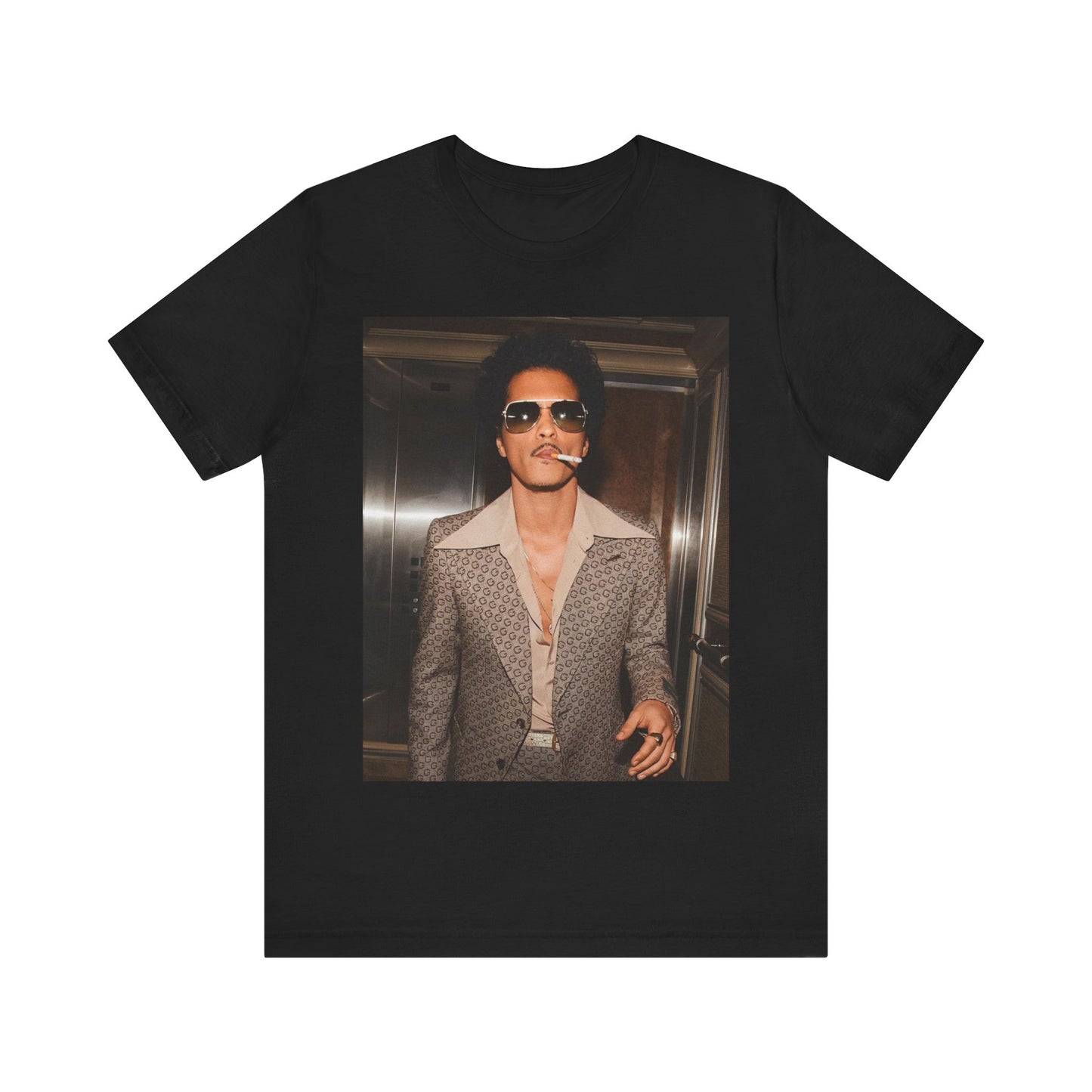 Bruno Mars T-shirt Unisex Graphic Music Tee Concert Merch Shirt Bruno Mars Merch