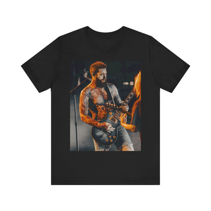 Post Malone T-shirt Unisex Graphic Music Tee Concert Merch Shirt Post Malone Merch