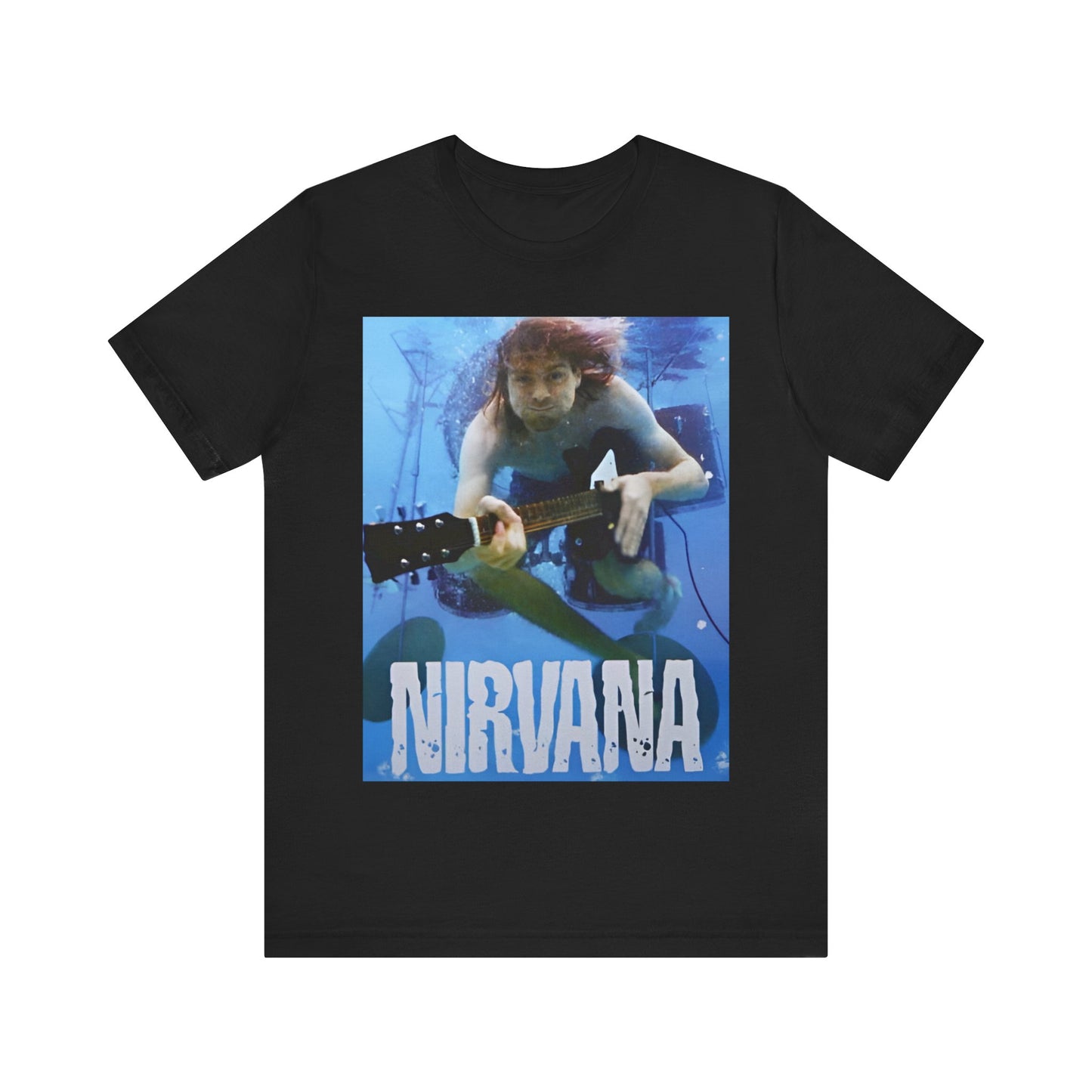 Nirvana T-shirt Unisex Graphic Music Tee 90s Kurt Cobain Retro Rock Vintage Tour Concert Merch Shirt Nirvana Merch