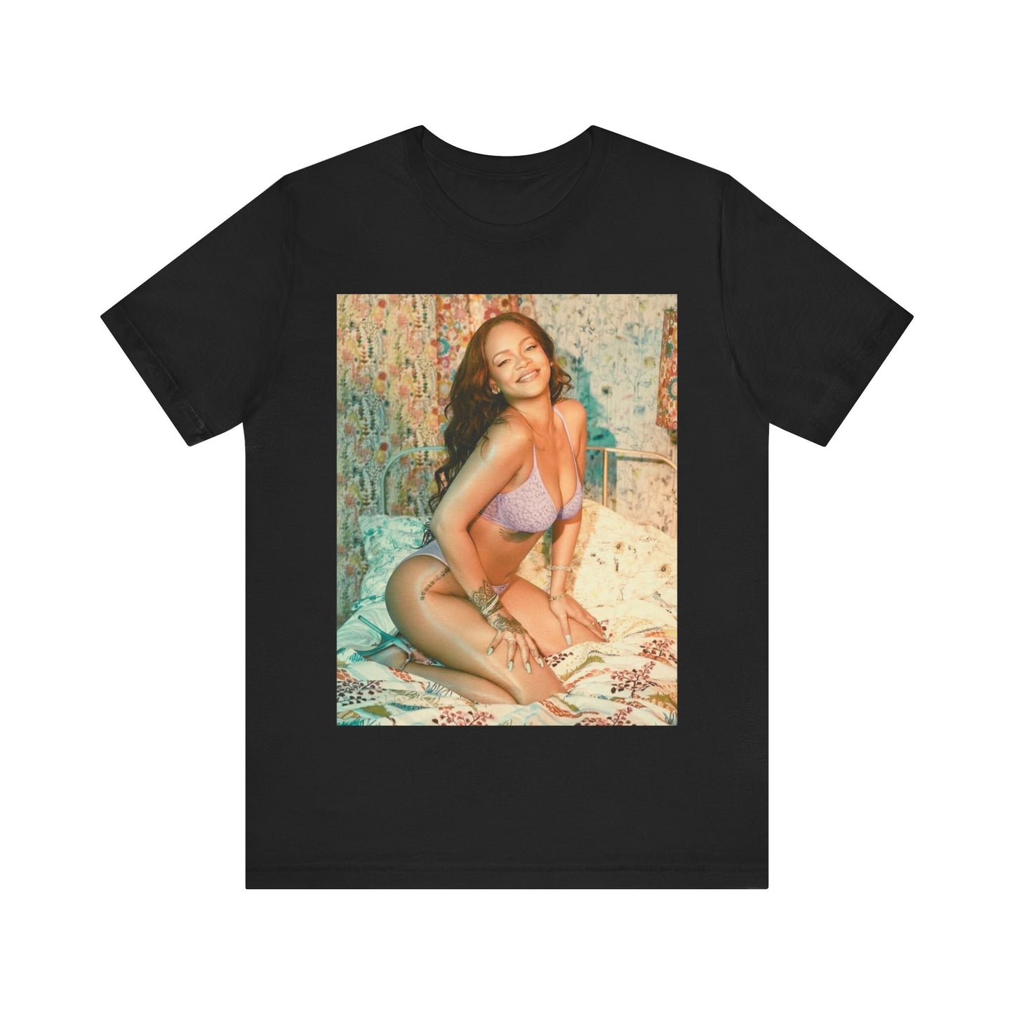 Rihanna T-shirt Unisex Graphic Music Tee Concert merch