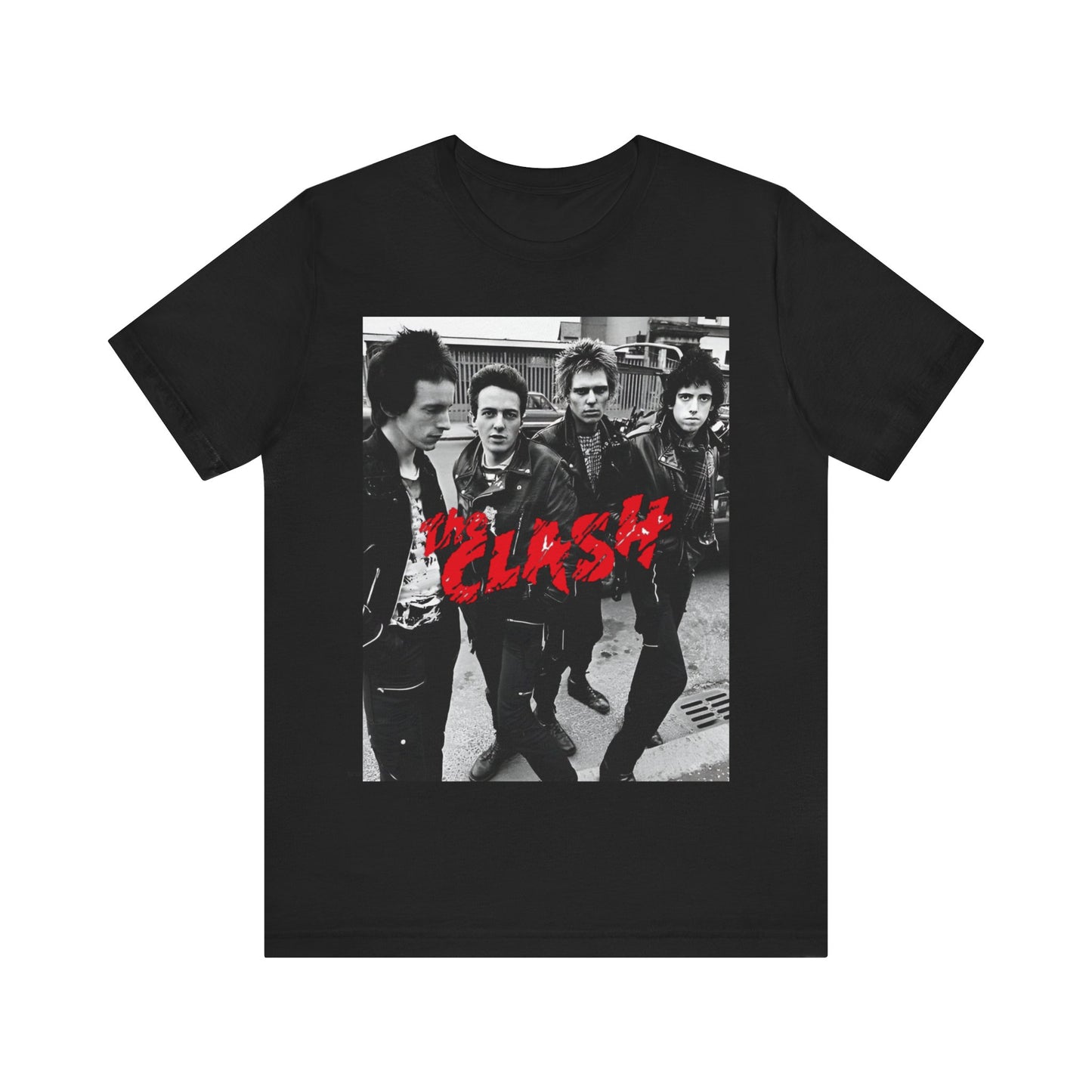 The Clash T-shirt Unisex Graphic Music Tee, Retro 70s Vintage Rock punk Music Tour Concert Merch 80s Shirt The Clash Merchandise