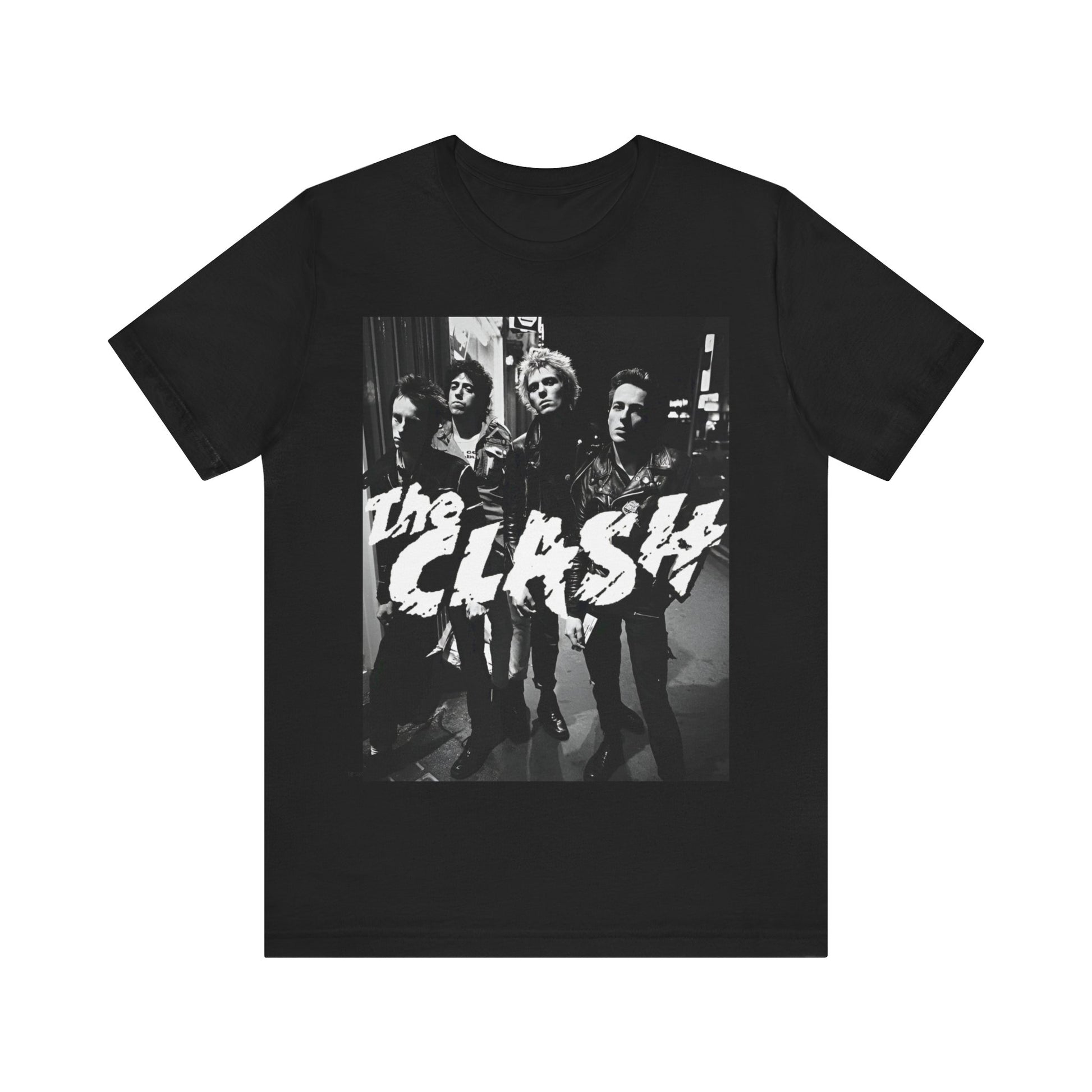 The Clash T-shirt Unisex Graphic Music Tee, Retro 70s Vintage Rock punk Music Tour Concert Merch 80s Shirt The Clash Merchandise