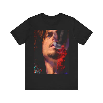 Chris Cornell T-shirt Unisex Graphic Music Tee Audioslave Retro Sound Garden Vintage Rock Music Tour Concert Merch Shirt Chris Cornell Merchandise