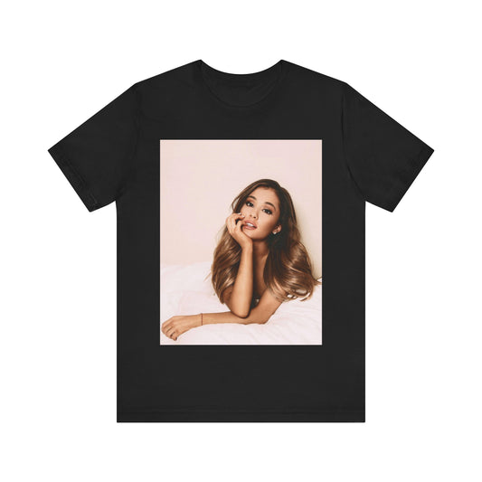 Ariana Grande XCX T-shirt Unisex Graphic Music Tee Concert Merch Shirt Ariana Grande Merch