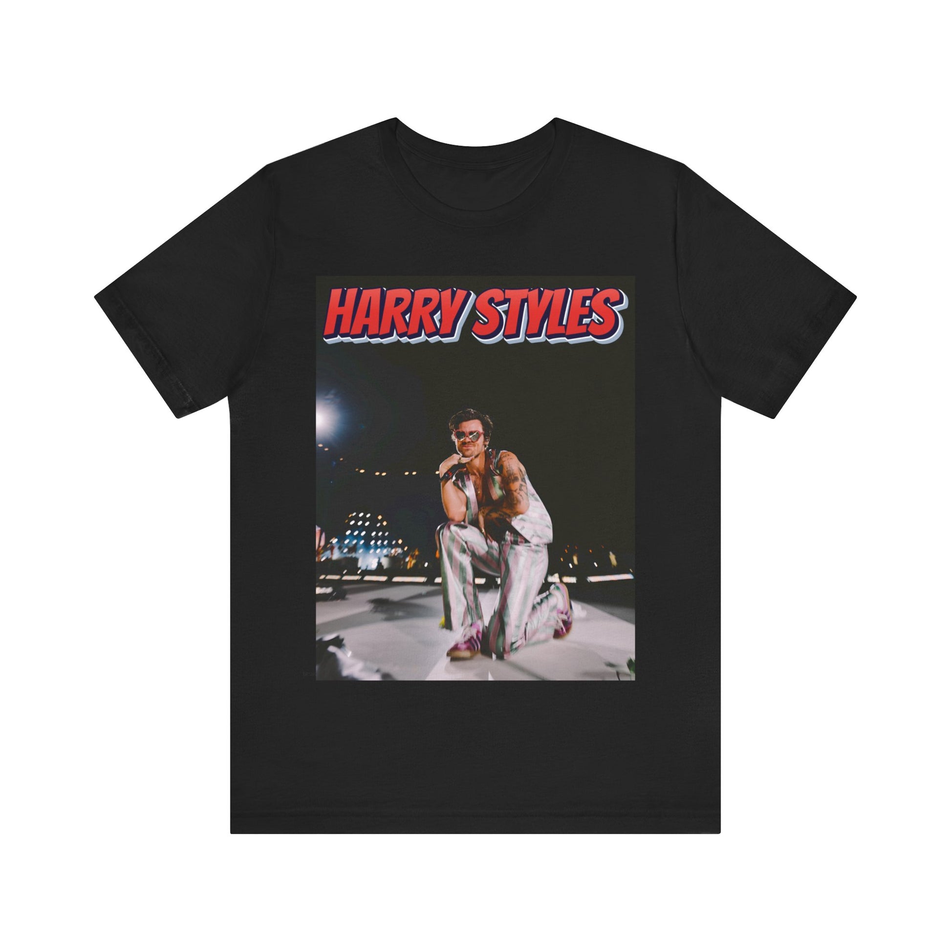 HARRY STYLES T-shirt Unisex Graphic Music Tee Retro UK Britpop Rock Music Tour Concert Merch Shirt HARRY STYLES Merchandise