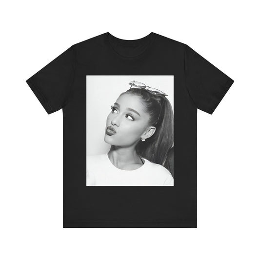 Ariana Grande XCX T-shirt Unisex Graphic Music Tee Concert Merch Shirt Ariana Grande Merch