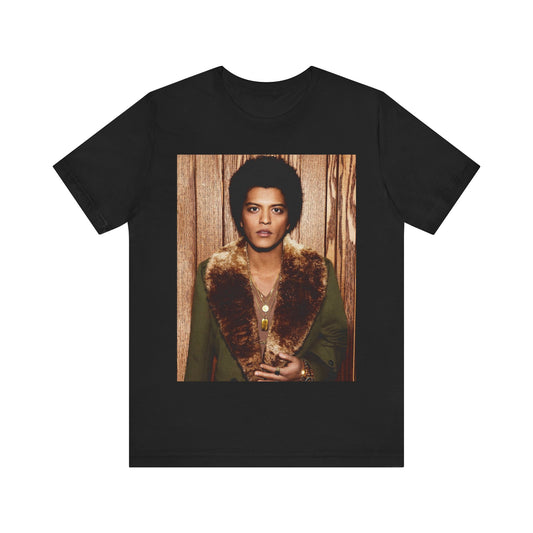 Bruno Mars T-shirt Unisex Graphic Music Tee Concert Merch Shirt Bruno Mars Merch