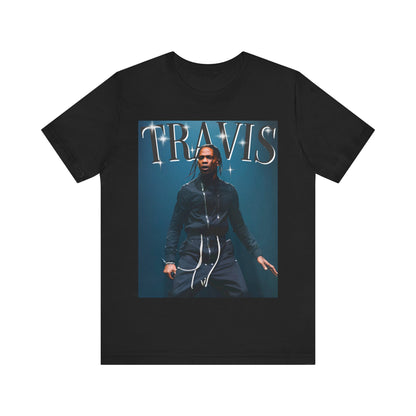 Travis Scott T-shirt Unisex Graphic Music Tee, Hiphop Music Vintage Shirt, Travis Scott Rap Tour Concert Merch, Travis Scott Shirt, Travis Scott Merch