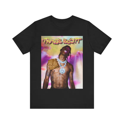 Travis Scott T-shirt Unisex Graphic Music Tee, Hiphop Music Vintage Shirt, Travis Scott Rap Tour Concert Merch, Travis Scott Shirt, Travis Scott Merch