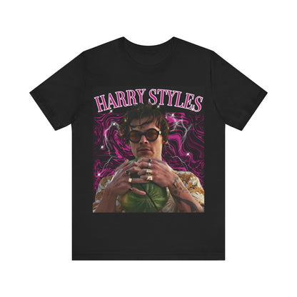 HARRY STYLES T-shirt Unisex Graphic Music Tee Retro UK Britpop Rock Music Tour Concert Merch Shirt HARRY STYLES Merchandise