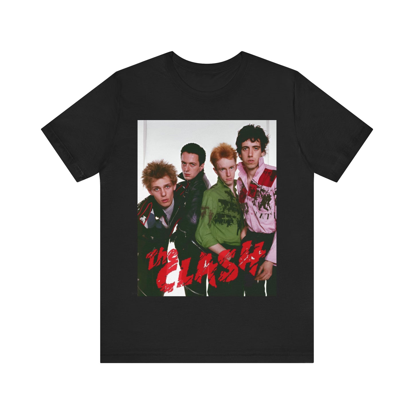 The Clash T-shirt Unisex Graphic Music Tee, Retro 70s Vintage Rock punk Music Tour Concert Merch 80s Shirt The Clash Merchandise