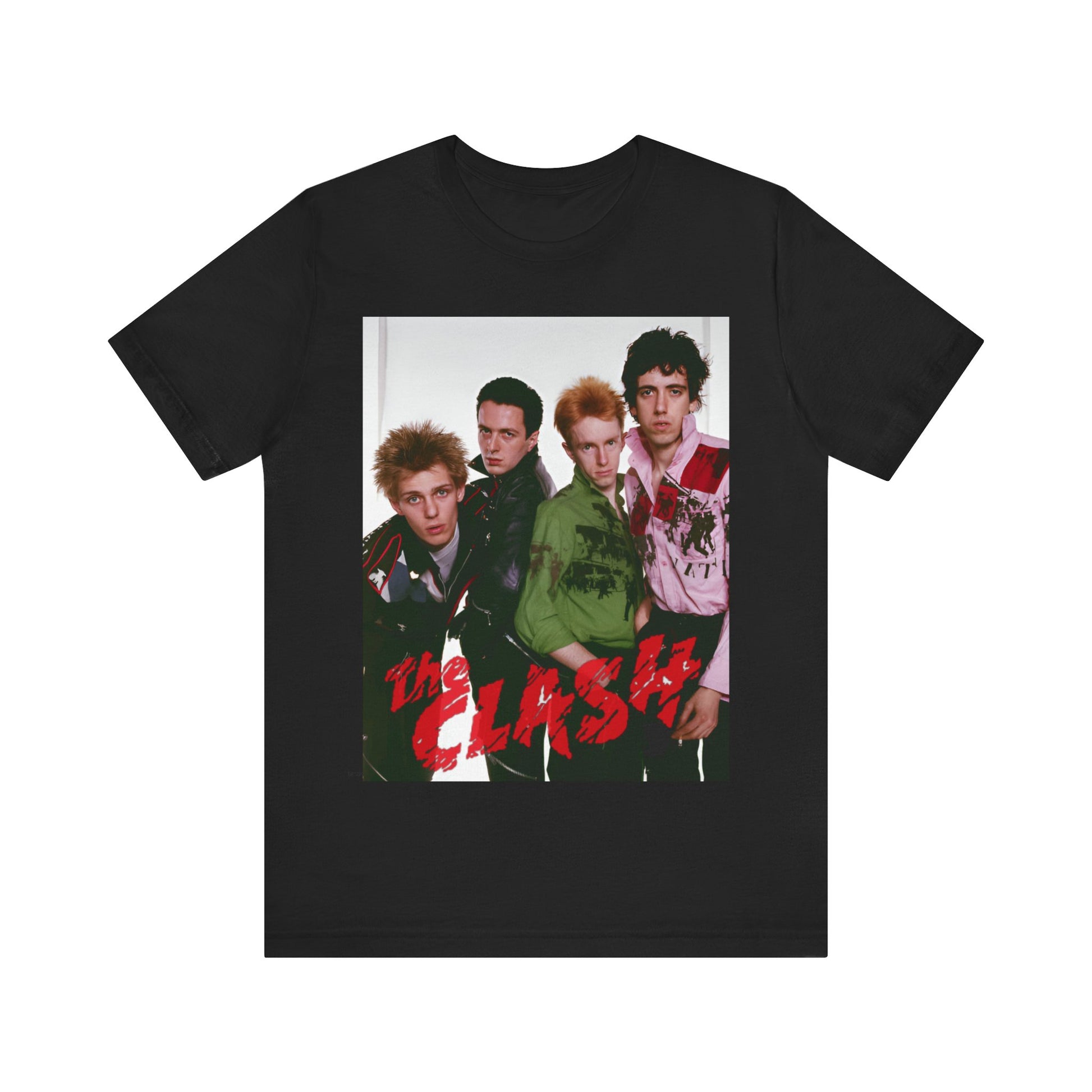 The Clash T-shirt Unisex Graphic Music Tee, Retro 70s Vintage Rock punk Music Tour Concert Merch 80s Shirt The Clash Merchandise