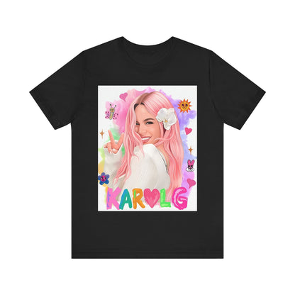 Karol G T-shirt,  Unisex Graphic shirt, Karol G TEE, Latin Music Tee Concert Merch,Karol G Shirt, Karol G Merch