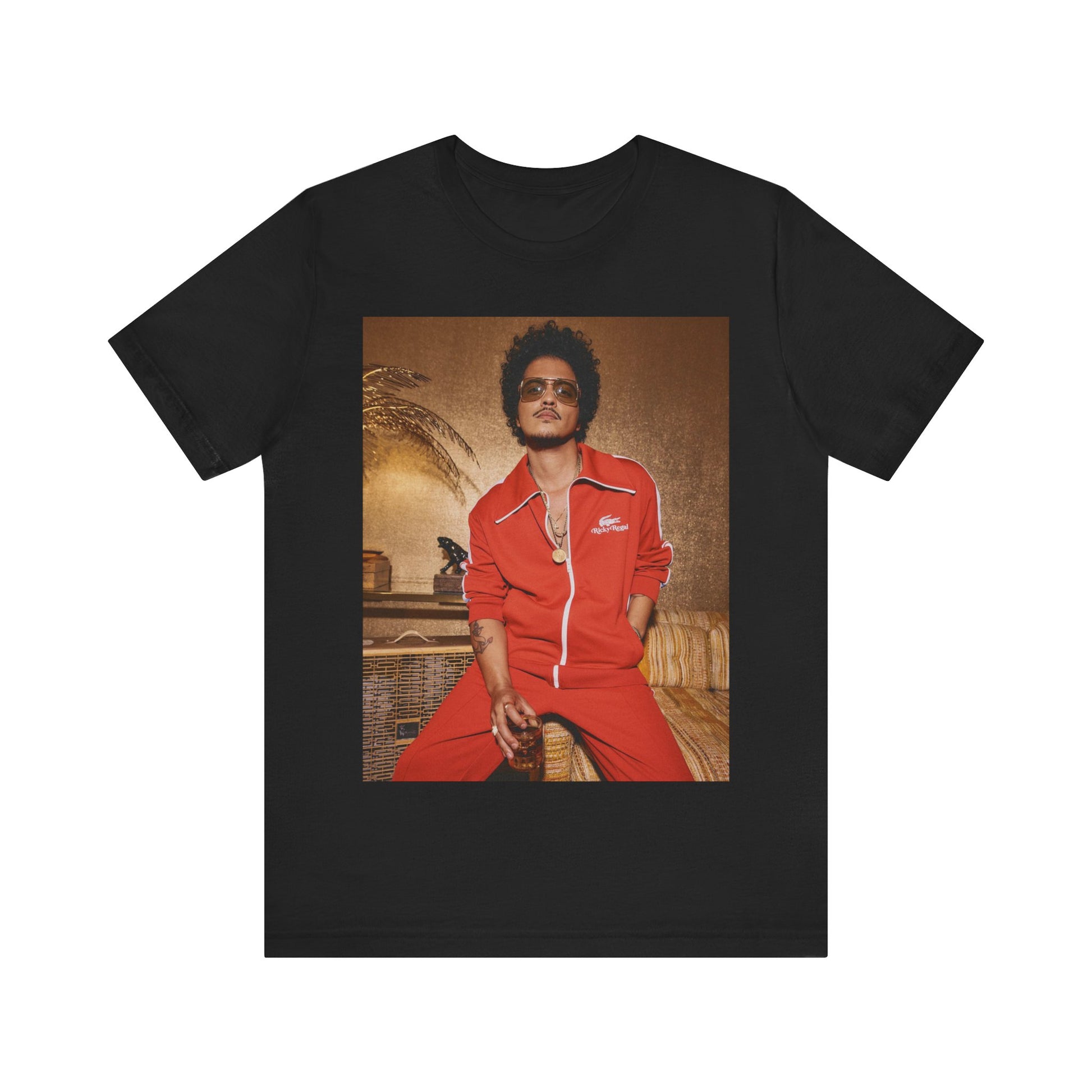 Bruno Mars T-shirt Unisex Graphic Music Tee Concert Merch Shirt Bruno Mars Merch