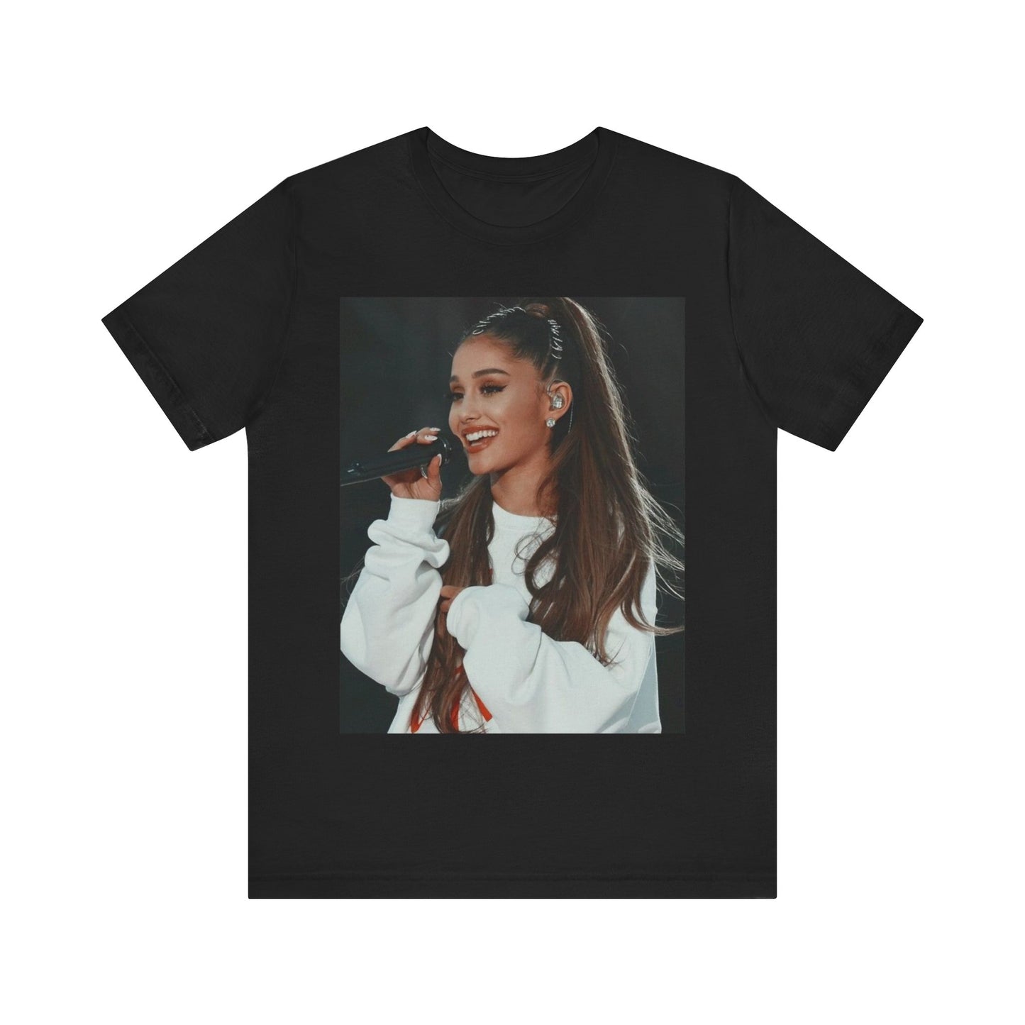 Ariana Grande XCX T-shirt Unisex Graphic Music Tee Concert Merch Shirt Ariana Grande Merch