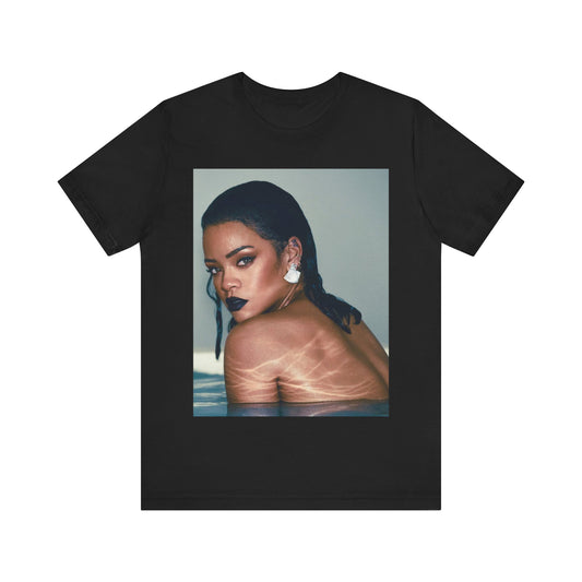 Rihanna T-shirt Unisex Graphic Music Tee Concert merch