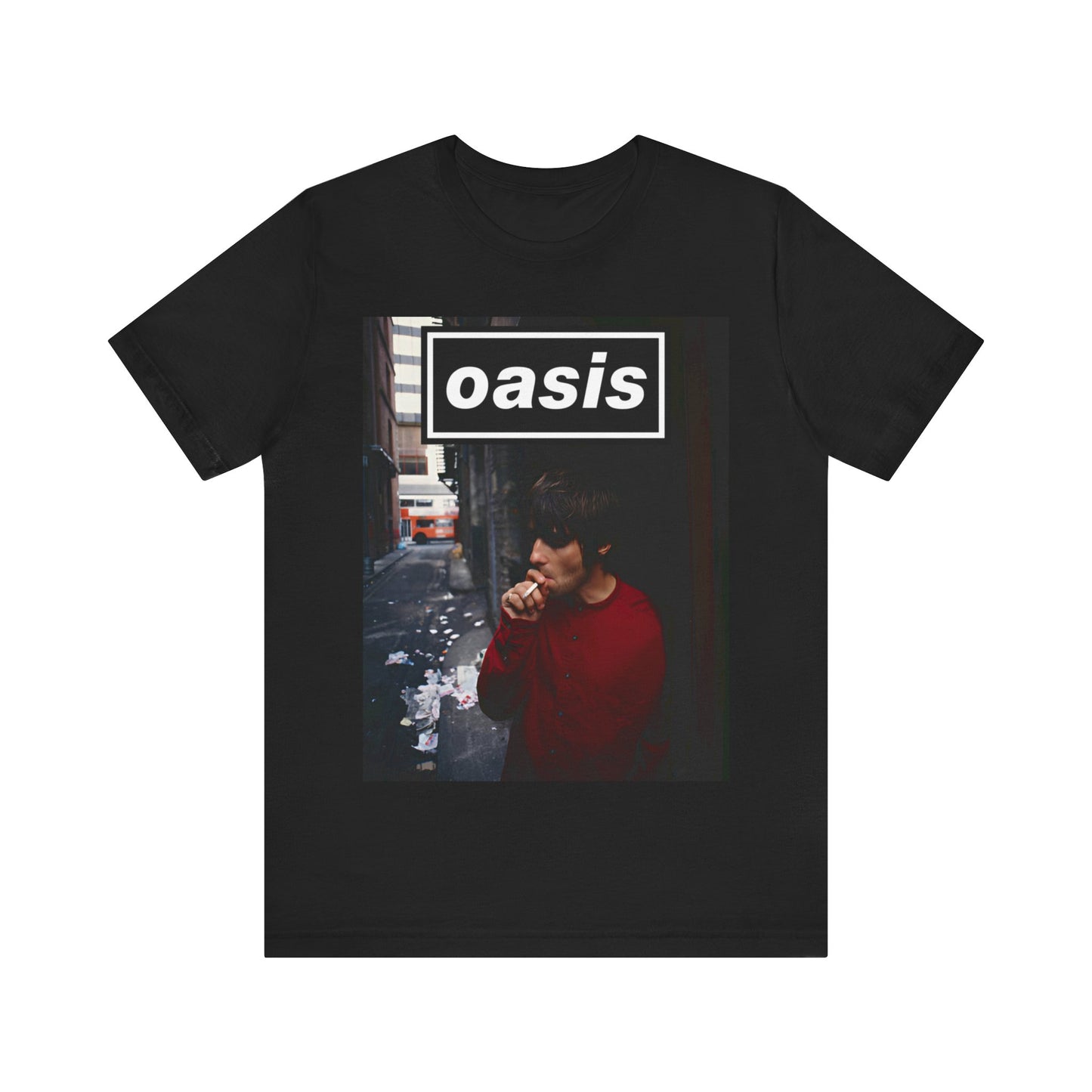 Oasis T-shirt Unisex Graphic Music Tee 90s Retro Britpop Uk Rock Vintage Tour Concert Merch Shirt Oasis Merch