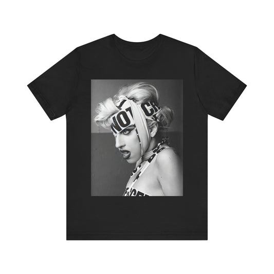 Lady Gaga T-shirt Unisex Graphic Music Tee Concert Merch Shirt Lady Gaga Merch