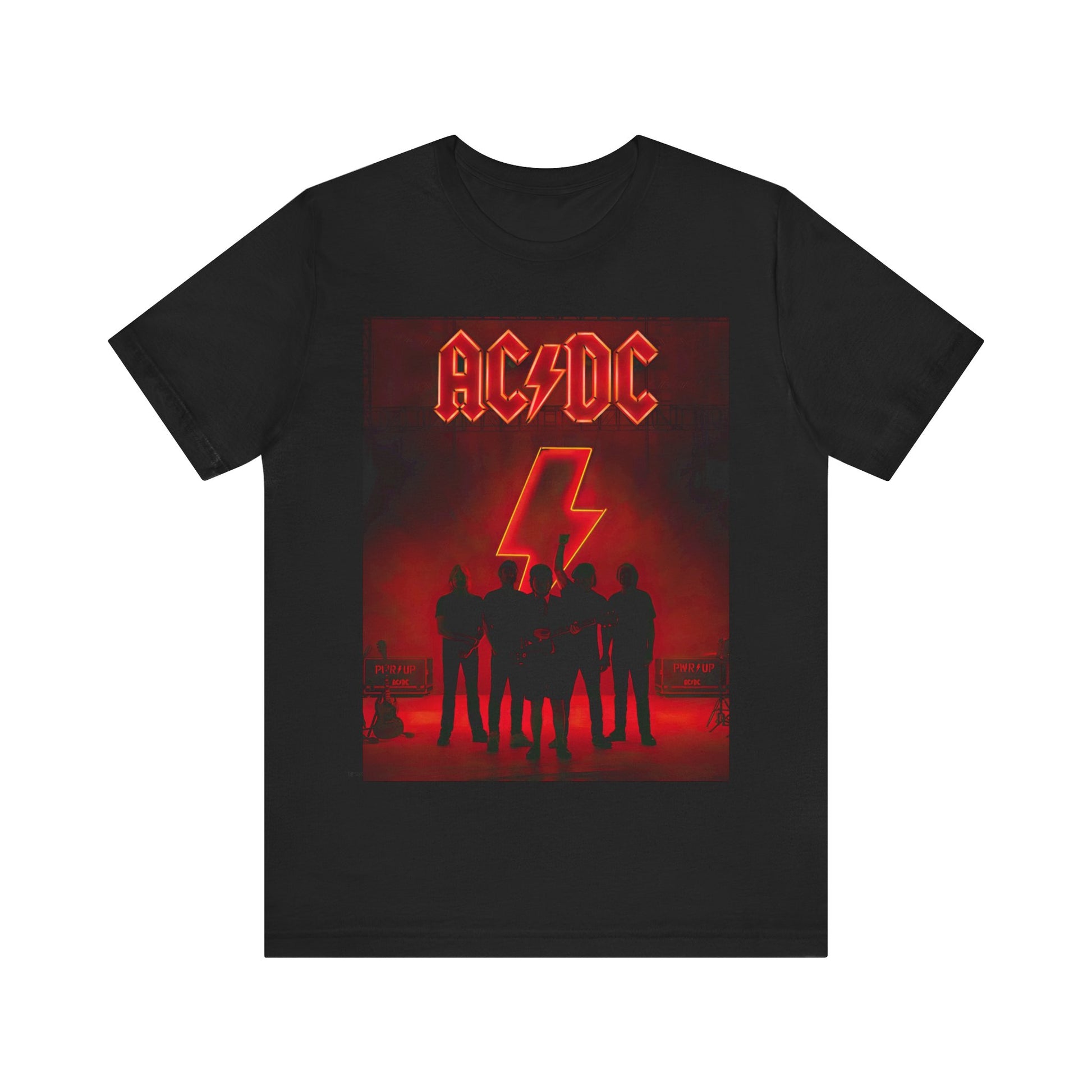 ac/dc T-shirt Unisex Graphic Music Tee Retro Rock Music Vintage Tour Concert Merch Shirt ACDC rock band Merch