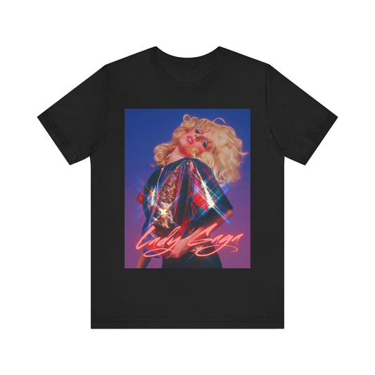 Lady Gaga T-shirt Unisex Graphic Music Tee Concert Merch Shirt Lady Gaga Merch