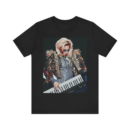 Lady Gaga T-shirt Unisex Graphic Music Tee Concert Merch Shirt Lady Gaga Merch