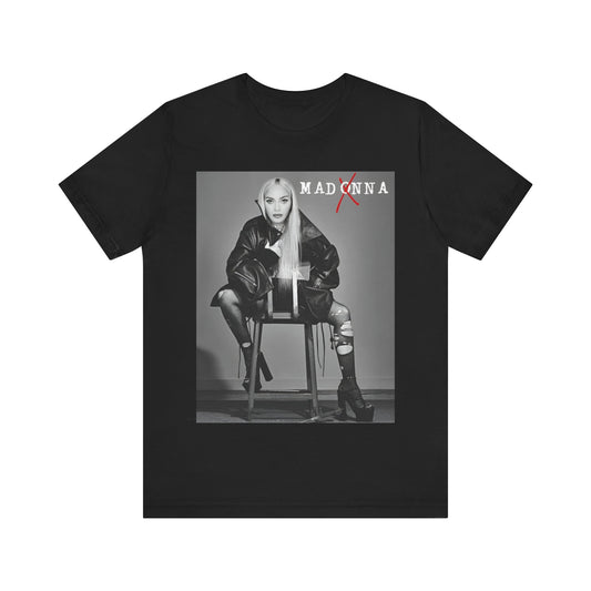 Madonna T-shirt Unisex Graphic Music Tee, Madonna Retro 80s Vintage, Madonna Music Tour Concert Merch, Madonna 90s Shirt Merchandise