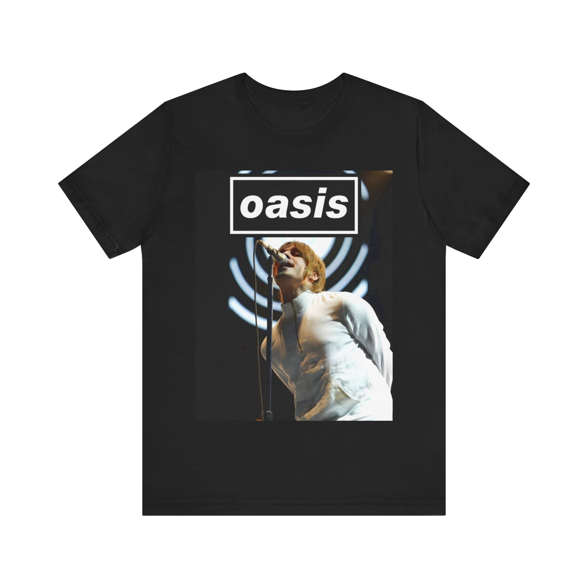 Oasis T-shirt Unisex Graphic Music Tee 90s Retro Britpop Uk Rock Vintage Tour Concert Merch Shirt Oasis Merch