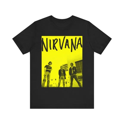 Nirvana T-shirt Unisex Graphic Music Tee 90s Kurt Cobain Retro Rock Vintage Tour Concert Merch Shirt Nirvana Merch