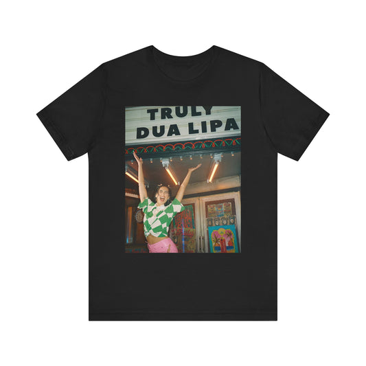 Dua Lipa T-shirt Unisex Graphic Music Tee Concert Tour Merch Shirt