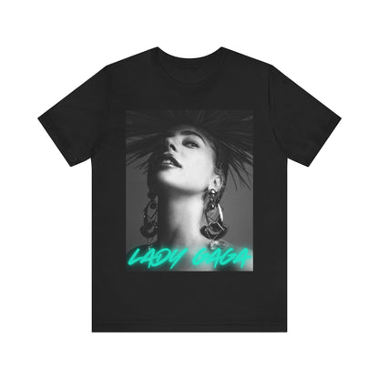 Lady Gaga T-shirt Unisex Graphic Music Tee Concert Merch Shirt Lady Gaga Merch