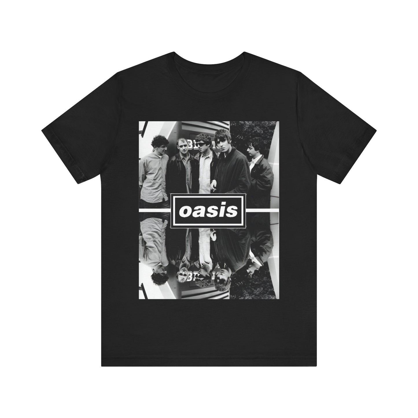 Oasis T-shirt Unisex Graphic Music Tee 90s Retro Britpop Uk Rock Vintage Tour Concert Merch Shirt Oasis Merch