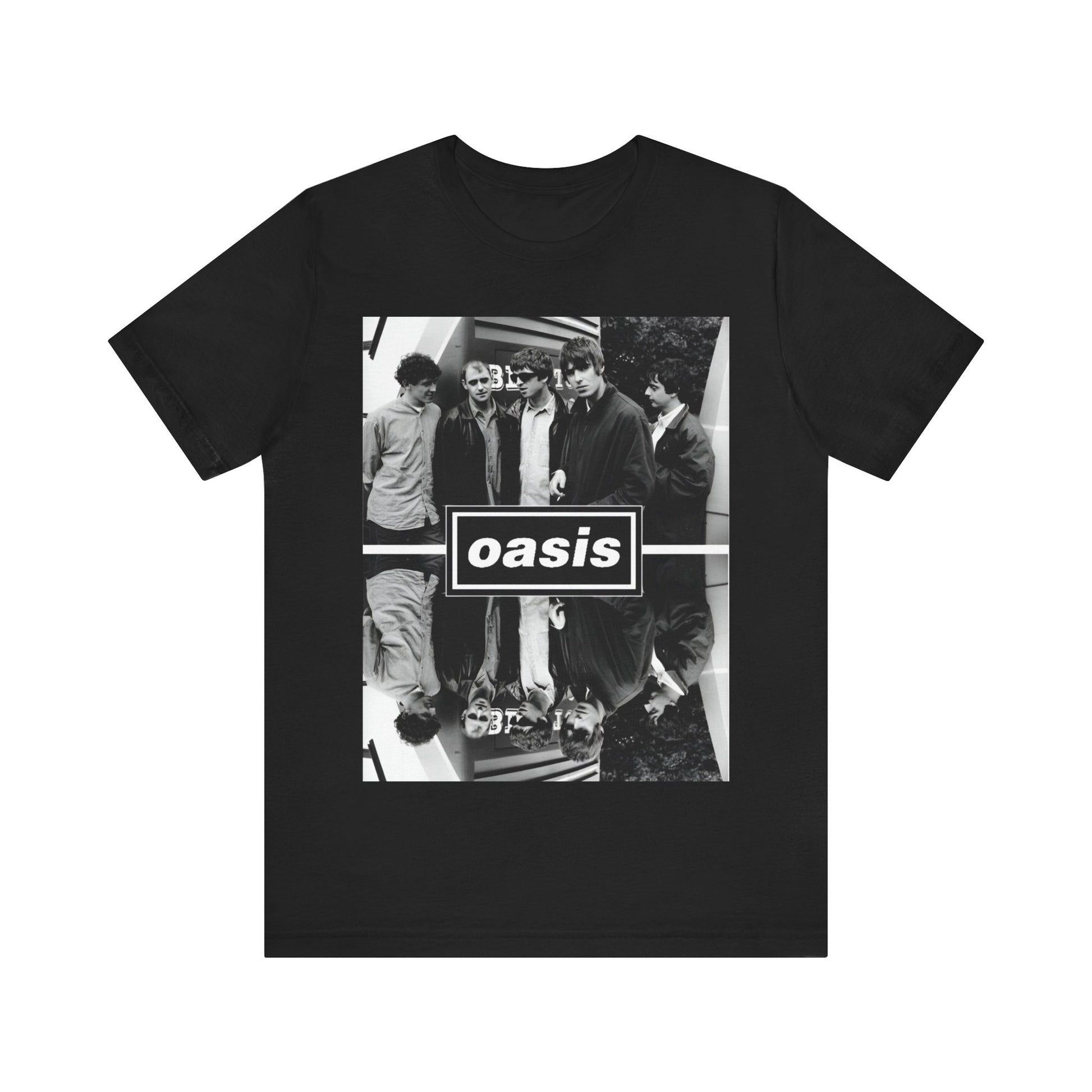 Oasis T-shirt Unisex Graphic Music Tee 90s Retro Britpop Uk Rock Vintage Tour Concert Merch Shirt Oasis Merch