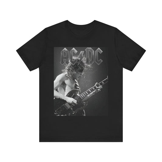 ac/dc T-shirt Unisex Graphic Music Tee Retro Rock Music Vintage Tour Concert Merch Shirt ACDC rock band Merch