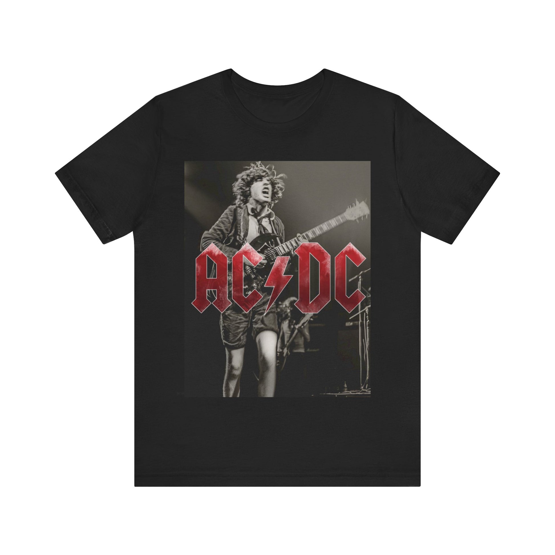 ac/dc T-shirt Unisex Graphic Music Tee Retro Rock Music Vintage Tour Concert Merch Shirt ACDC rock band Merch