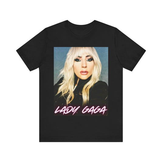 Lady Gaga T-shirt Unisex Graphic Music Tee Concert Merch Shirt Lady Gaga Merch