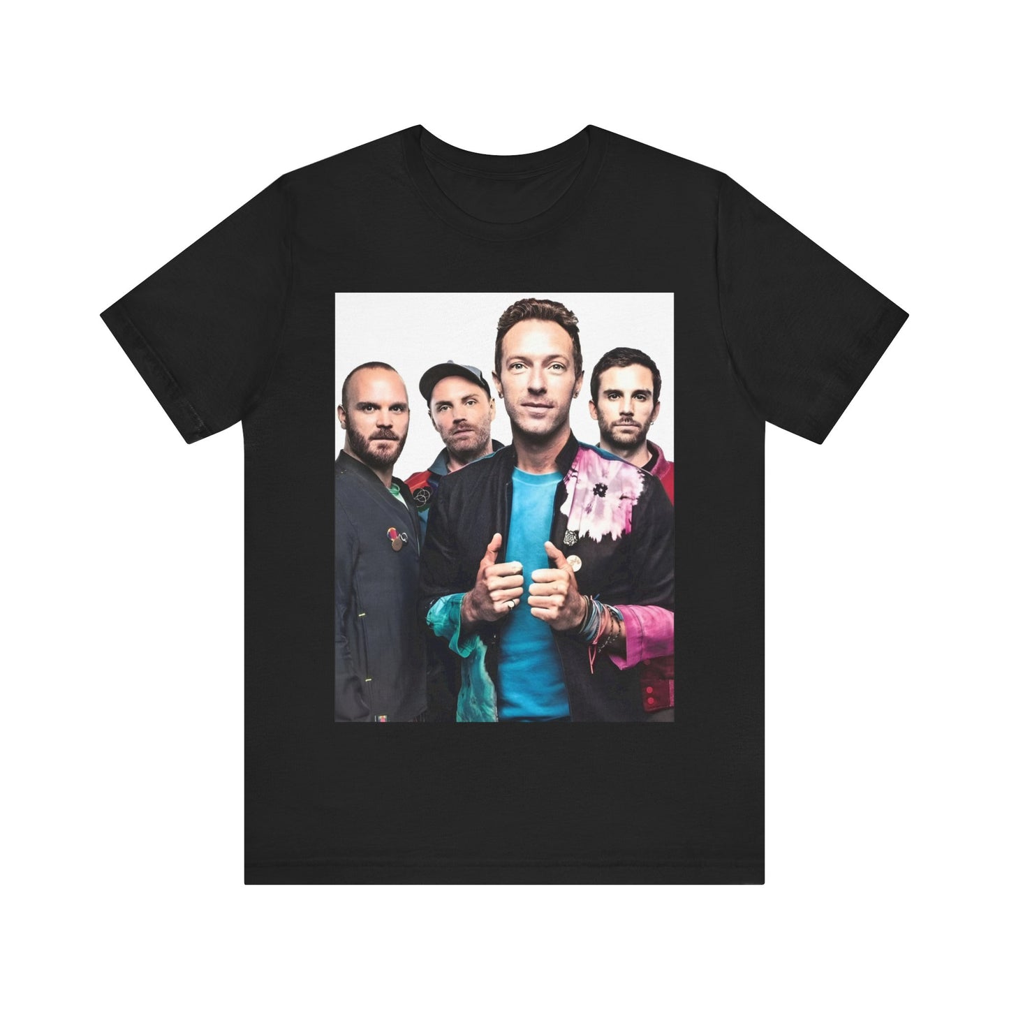 Coldplay T-shirt Unisex Graphic Music Tee Concert Merch Shirt