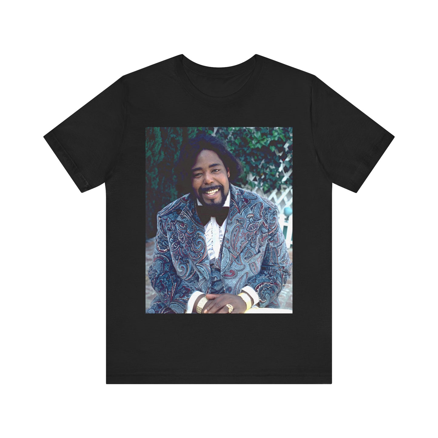 Barry White T-shirt Unisex Graphic Music Tee 70s Retro Vintage Tour Concert Merch Shirt Barry White Merch