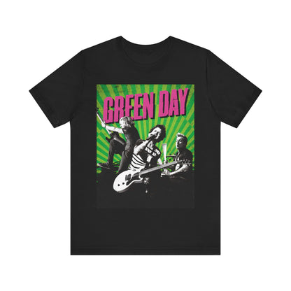 green day T-shirt Unisex Graphic Music Tee Retro 90s Rock Music Vintage Tour Concert Merch Shirt green day Merch