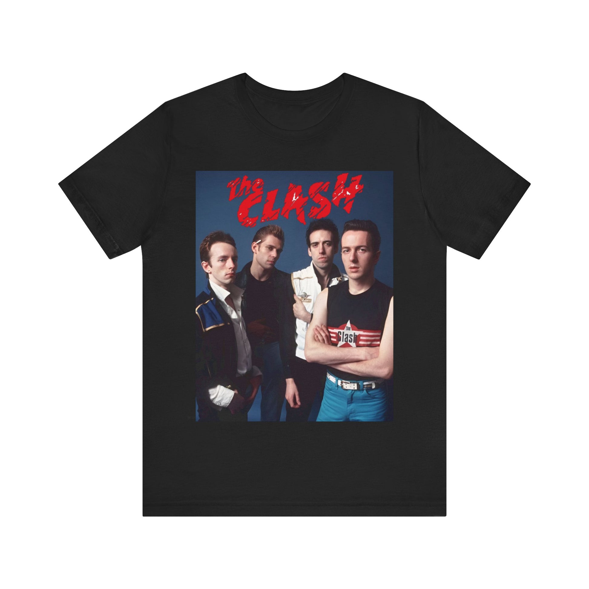 The Clash T-shirt Unisex Graphic Music Tee, Retro 70s Vintage Rock punk Music Tour Concert Merch 80s Shirt The Clash Merchandise