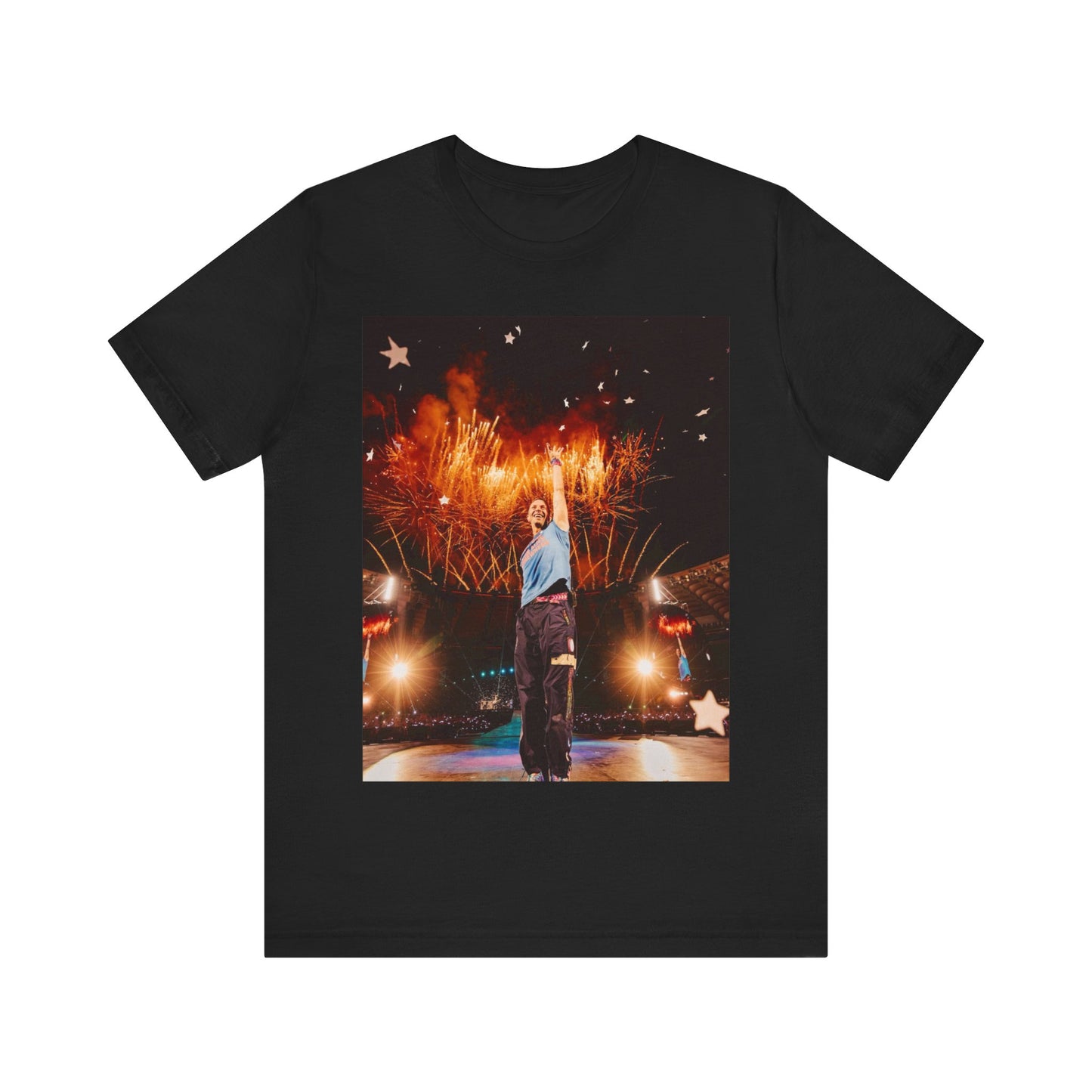 Coldplay T-shirt Unisex Graphic Music Tee Concert Merch Shirt