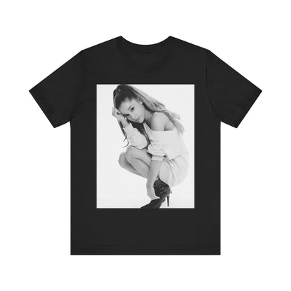 Ariana Grande XCX T-shirt Unisex Graphic Music Tee Concert Merch Shirt Ariana Grande Merch