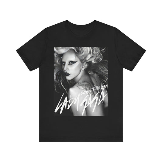 Lady Gaga T-shirt Unisex Graphic Music Tee Concert Merch Shirt Lady Gaga Merch