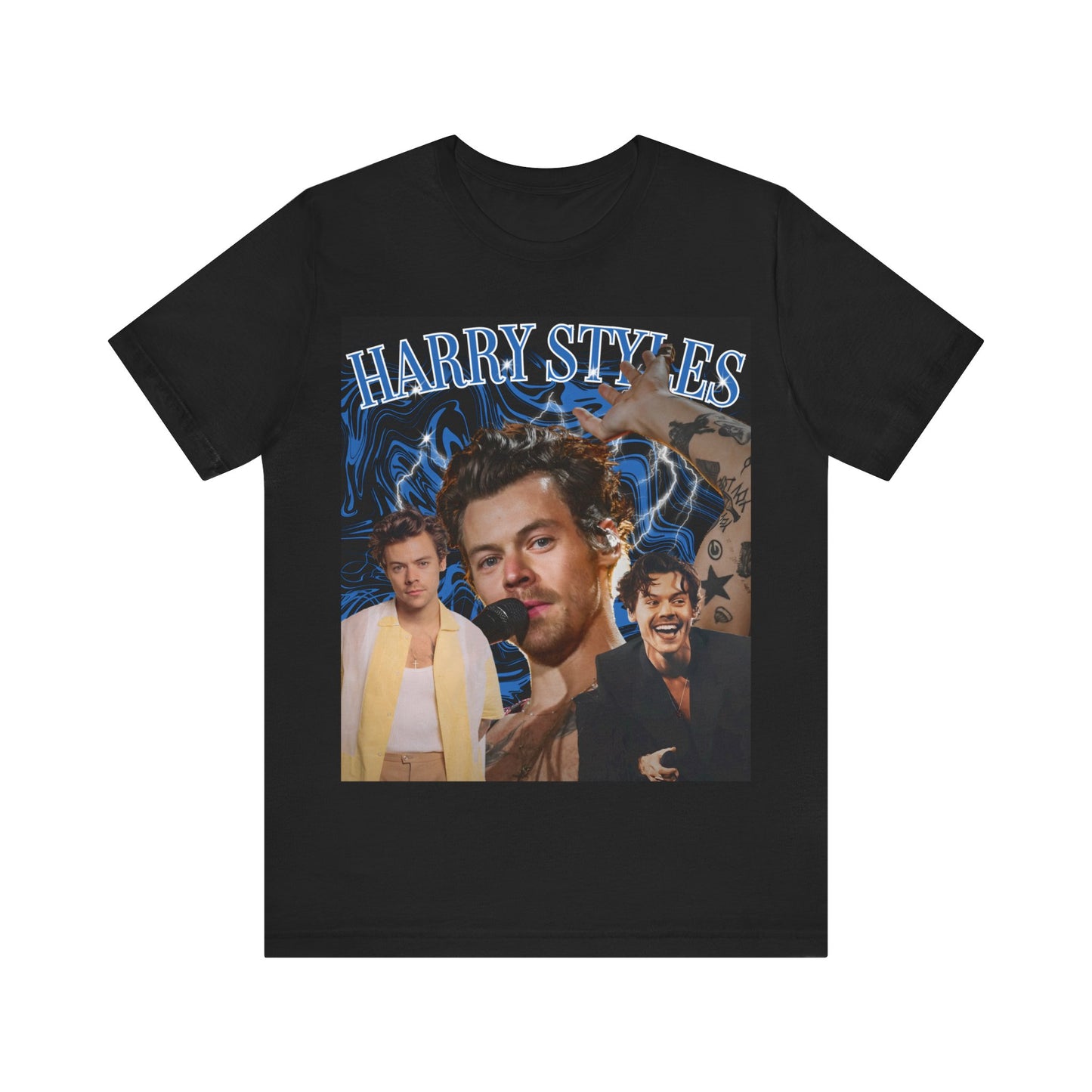 HARRY STYLES T-shirt Unisex Graphic Music Tee Retro UK Britpop Rock Music Tour Concert Merch Shirt HARRY STYLES Merchandise