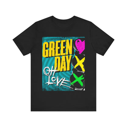 green day T-shirt Unisex Graphic Music Tee Retro 90s Rock Music Vintage Tour Concert Merch Shirt green day Merch